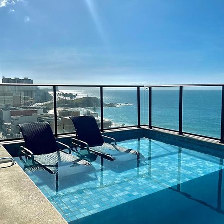 Apartamento Lindo Flat No Farol Da Barra Salvador de Bahía Exterior foto