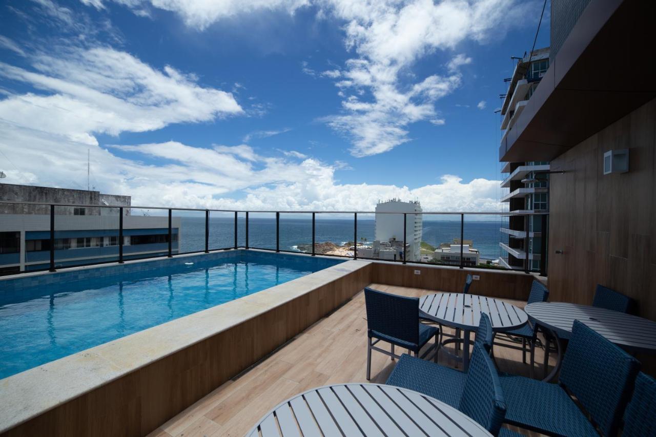 Apartamento Lindo Flat No Farol Da Barra Salvador de Bahía Exterior foto